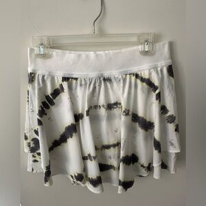 lululemon athletica Black and White Mini Skirt long